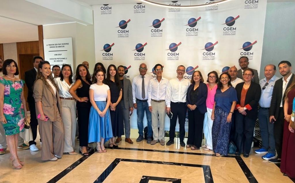 MeM by CGEM — Group photo at CGEM headquarters, Casablanca, December 18, 2025